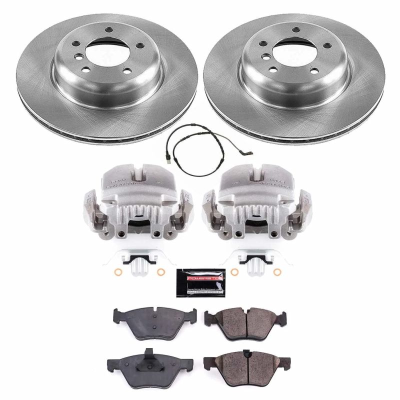 PSB Autospecialty Kit w/Cals - Power Stop 09-10 BMW Z4 Front Autospecialty Brake Kit w/Calipers