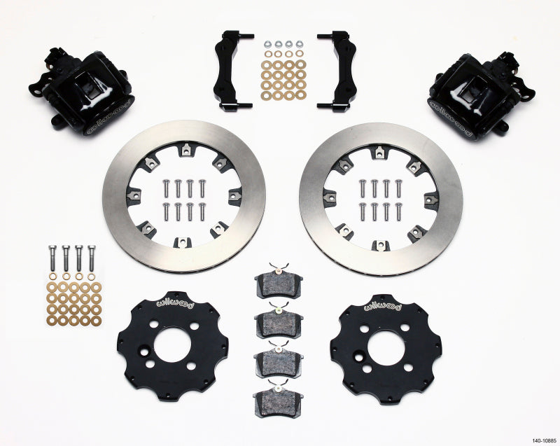 WIL Parking Brake Brake Kit - Wilwood Combination Parking Brake Rear Kit 11.75in Mini Cooper