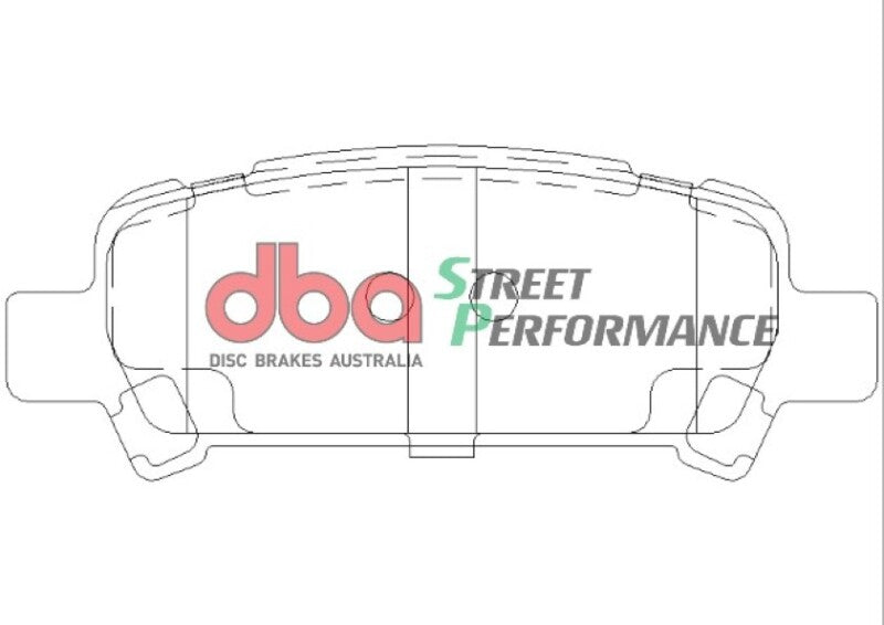 DBA SP500 Brake Pads - DBA 02-03 Subaru WRX SP500 Rear Brake Pads