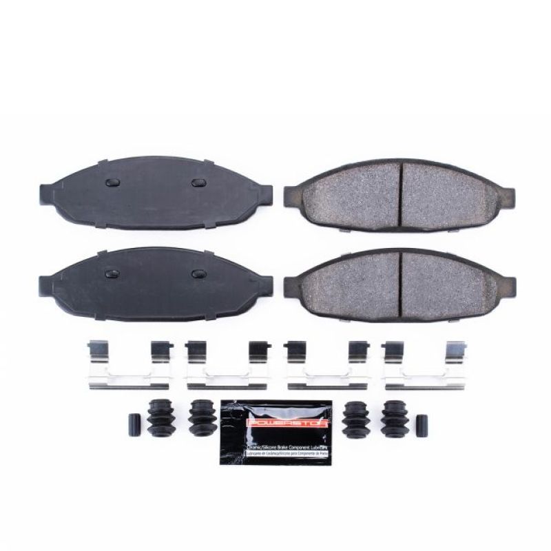 PSB Z23 Evolution Brake Pads - Power Stop 04-08 Chrysler Pacifica Front Z23 Evolution Sport Brake Pads w/Hardware