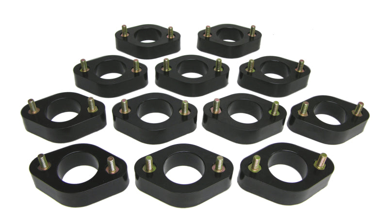 PRO Body/Subframe Bush - Blk - Prothane 07+ Jeep Wrangler JK Body Spacer Kit - 1in Lift - Black