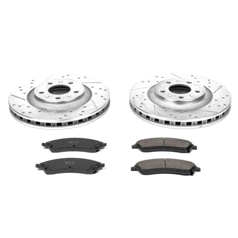 PSB Z23 Evolution Kit - Power Stop 06-07 Cadillac CTS Front Z23 Evolution Sport Brake Kit