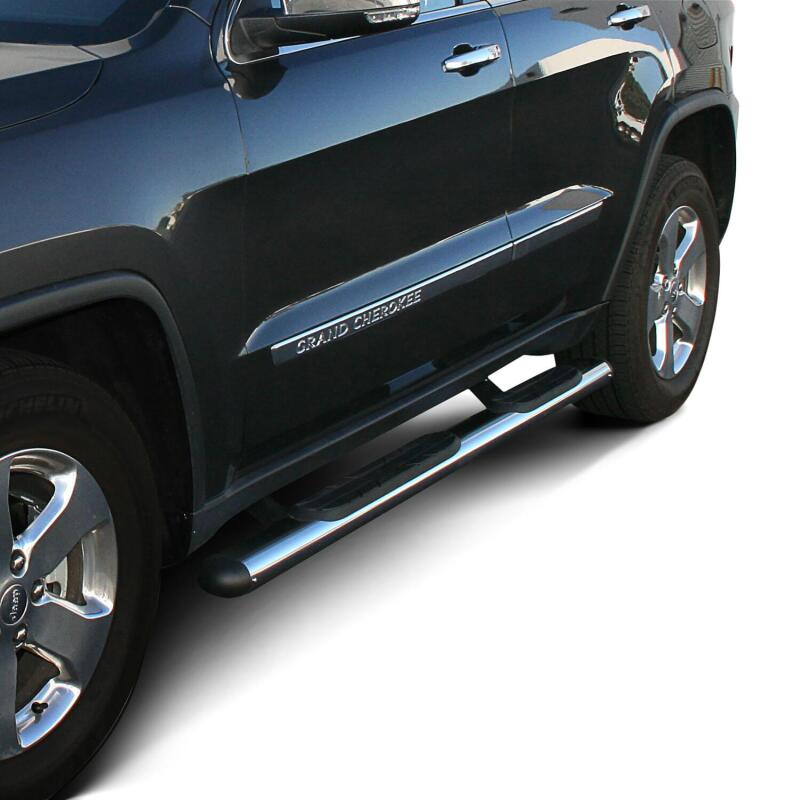 WES Nerf Bars - Premier 4 - Westin Premier 4 Oval Nerf Step Bars 72 in - Stainless Steel