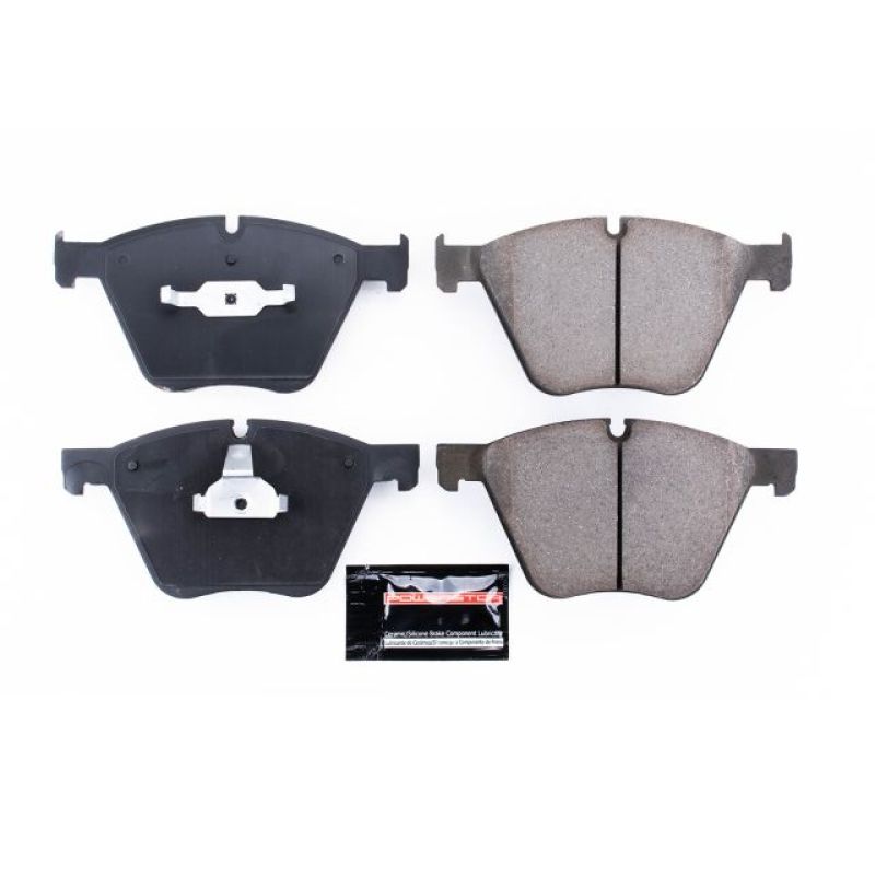 PSB Z23 Evolution Brake Pads - Power Stop 2010 BMW 550i GT Front Z23 Evolution Sport Brake Pads w/Hardware