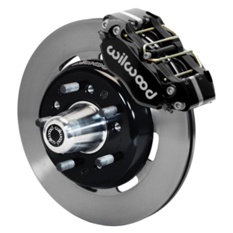 WIL Dynapro Brake Kit - Wilwood 55-57 Chevy Bel Air w/ Wilwood Tri-Five Spindle Dynapro 4 Kit, 5x4.50in/4.75in Hub