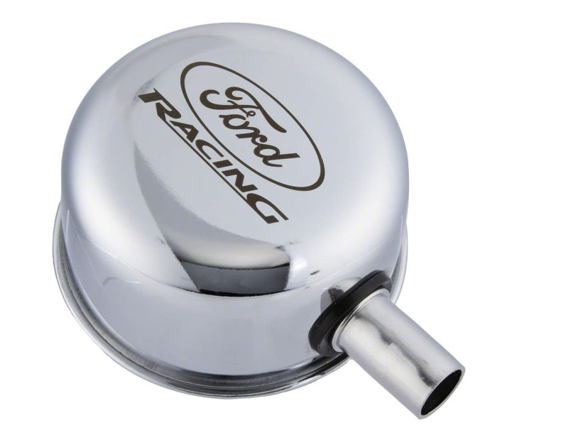 FR Breather Caps - Ford Racing Chrome Breather Cap W/ Ford Racing Logo