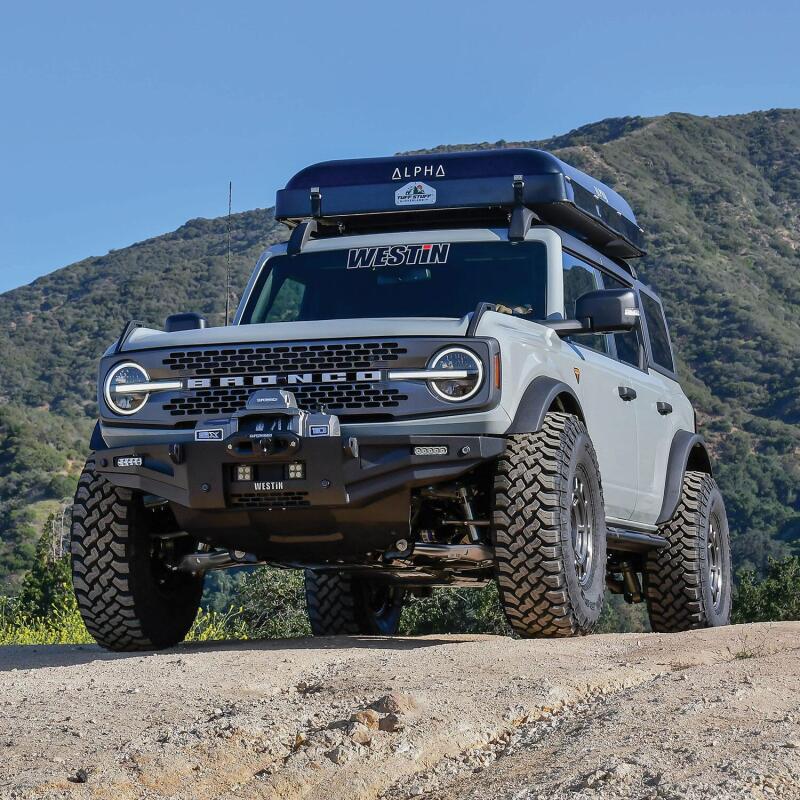 WES Skid Plates - Westin 21-23 Ford Bronco(excl. Bronco Sport) XTS Skid Plate - Textured Black