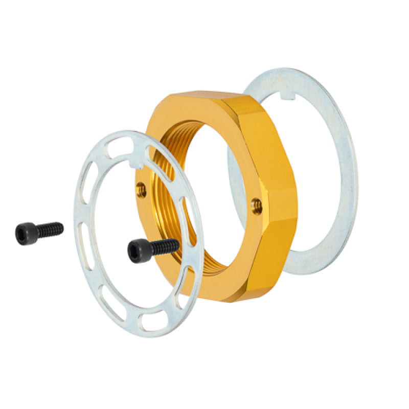 WIL Hardware - Wilwood Spindle Nut W5 Self Locking Assembly - Gold