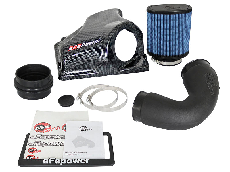 AFE Magnum FORCE Stage-2 Cold Air Intakes - aFe Magnum FORCE Stage-2 Pro 5R Cold Air Intake System 2017 BMW 330i (F3x) I4-2.0L (t) B48