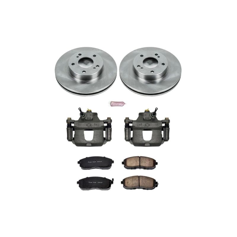 PSB Autospecialty Kit w/Cals - Power Stop 96-99 Infiniti I30 Front Autospecialty Brake Kit w/Calipers