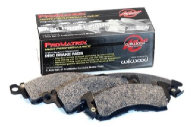 WIL Promatrix Brake Pads - Wilwood Pad Set Promatrix D1180