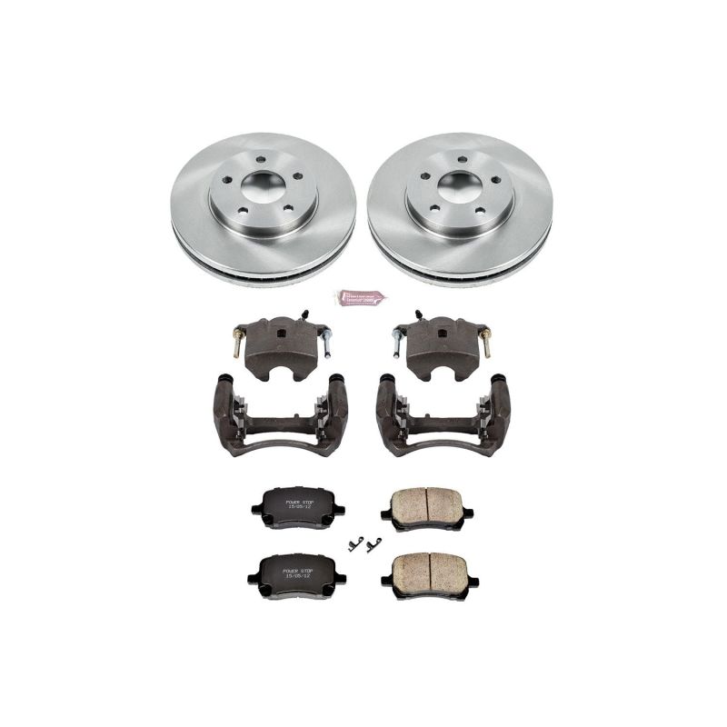 PSB Autospecialty Kit w/Cals - Power Stop 06-07 Chevrolet HHR Front Autospecialty Brake Kit w/Calipers