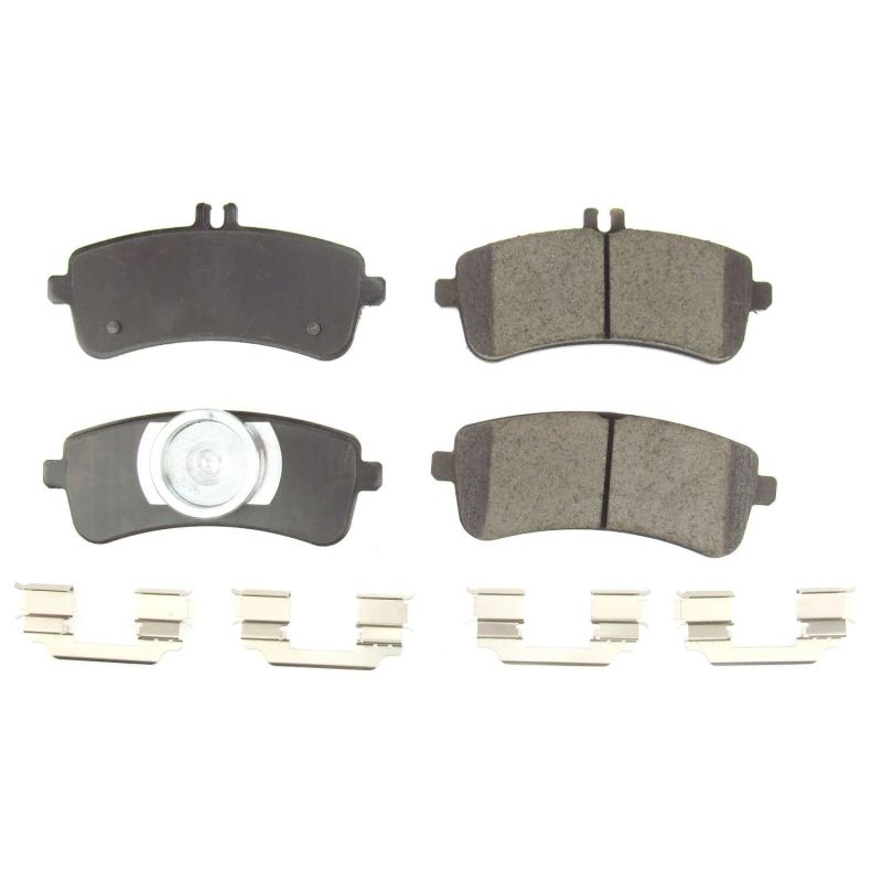 PSB Z17 Evolution Brake Pads - Power Stop 15-18 Mercedes-Benz S63 AMG Rear Z17 Evolution Ceramic Brake Pads w/Hardware