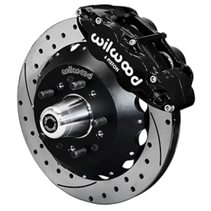 WIL Superlite Brake Kit - Wilwood 55-57 Chevy Bel Air Superlite 6R Kit, 5 x 4.50in/4.75in Hub - 12.88in D&S Rotor