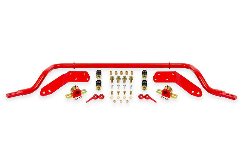BMR Sway Bar Kits - BMR 78-87 G-Body Front Sway Bar Kit - 1.25in Hollow - 2-Hole Adjustable - Red