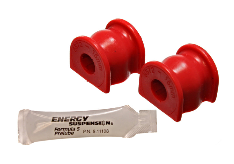 ES Sway Bar Bushings - Red - Energy Suspension 99-00/02-05 Honda Civic Si Red 15mm Rear Sway Bar Bushings