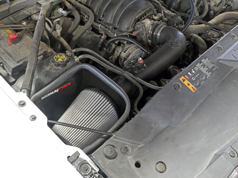 AFE Magnum FORCE Stage-2 Cold Air Intakes - aFe Magnum FORCE Open Element Intake GM Silv/Sierra 1500 14-18 / Silv LD/Sierra Limited 2019 V8