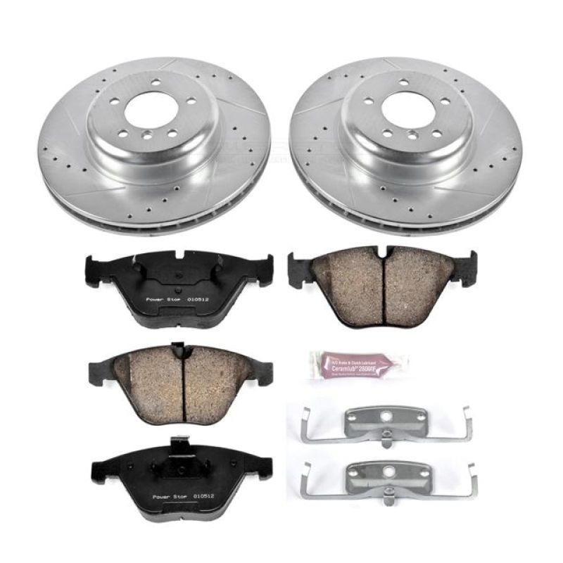 PSB Z23 Evolution Kit - Power Stop 11-13 BMW 335i xDrive Front Z23 Evolution Sport Brake Kit