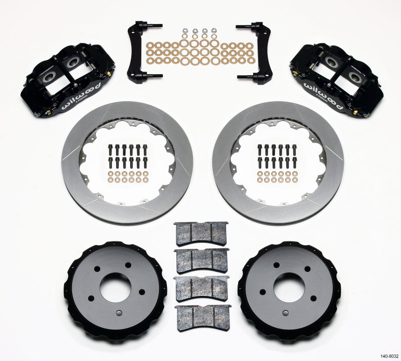 WIL Superlite Brake Kit - Wilwood Narrow Superlite 4R Rear Kit 12.88in 97-04 Corvette C5/Z06