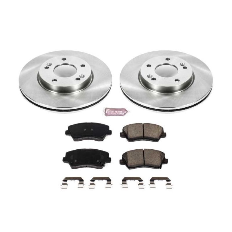PSB Autospecialty Kit - Power Stop 16-17 Hyundai Veloster Front Autospecialty Brake Kit