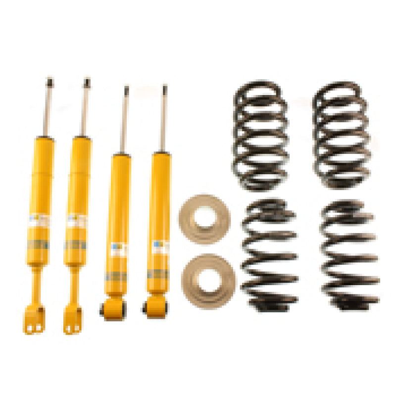 BIL B12 Series Suspension Kits - Bilstein B12 2003 Audi A4 Quattro Base Front and Rear Complete Suspension Kit