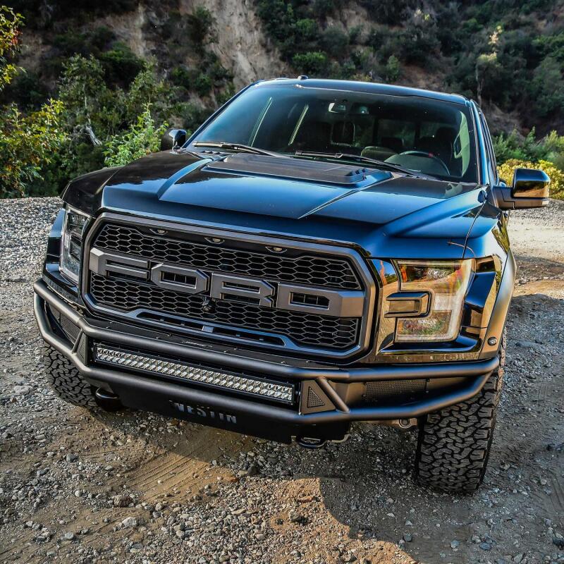 WES Outlaw Bumpers - Westin 17-20 Ford F-150 Raptor Outlaw Front Bumper - Tex. Blk