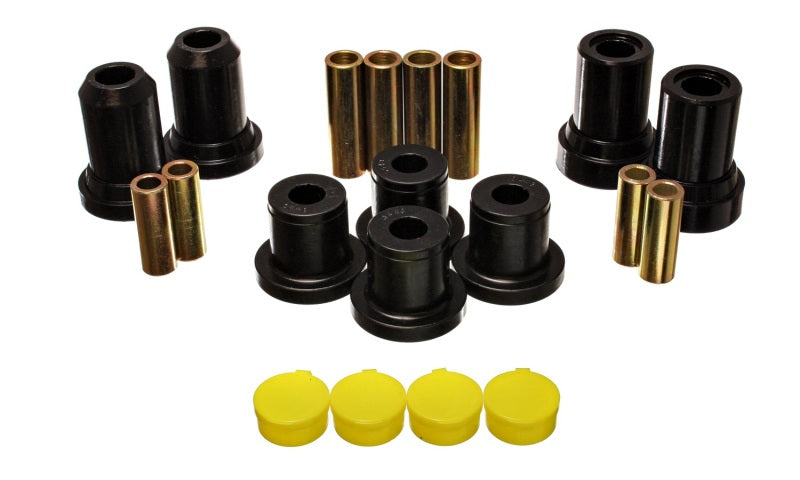 ES Cntrl Arm Bushings - Black - Energy Suspension F150 2Wd Front Control Arm Bearing Set - Black