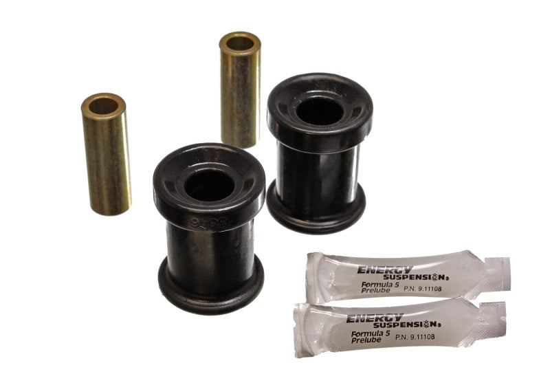 ES Cntrl Arm Bushings - Black - Energy Suspension 79-84 VW Rabbit / 83-87 Scirocco Black Rear Lower and Upper Control Arm Bushing Se