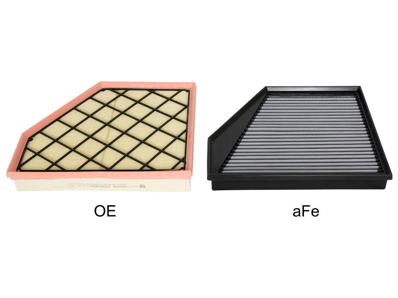AFE Direct Fit Pro DRY S Air Filter - aFe Magnum FLOW Pro DRY S OE Replacement Filter 2016 Chevrolet Camaro SS V8 6.2L