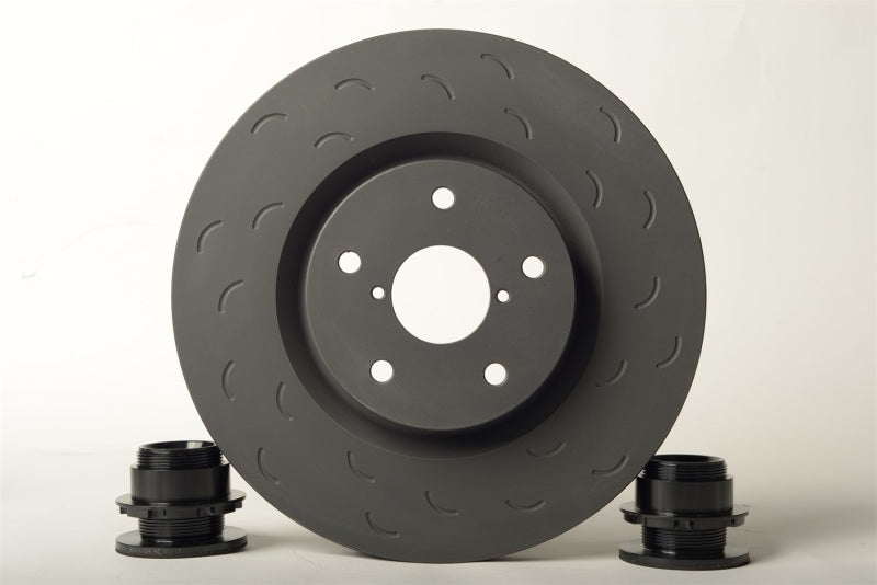 HAWK Talon Slotted Rotors - Hawk Talon 10-18 Subaru Multiple Applications Slotted-Only Vented 11.4 in Rear Brake Rotor Set