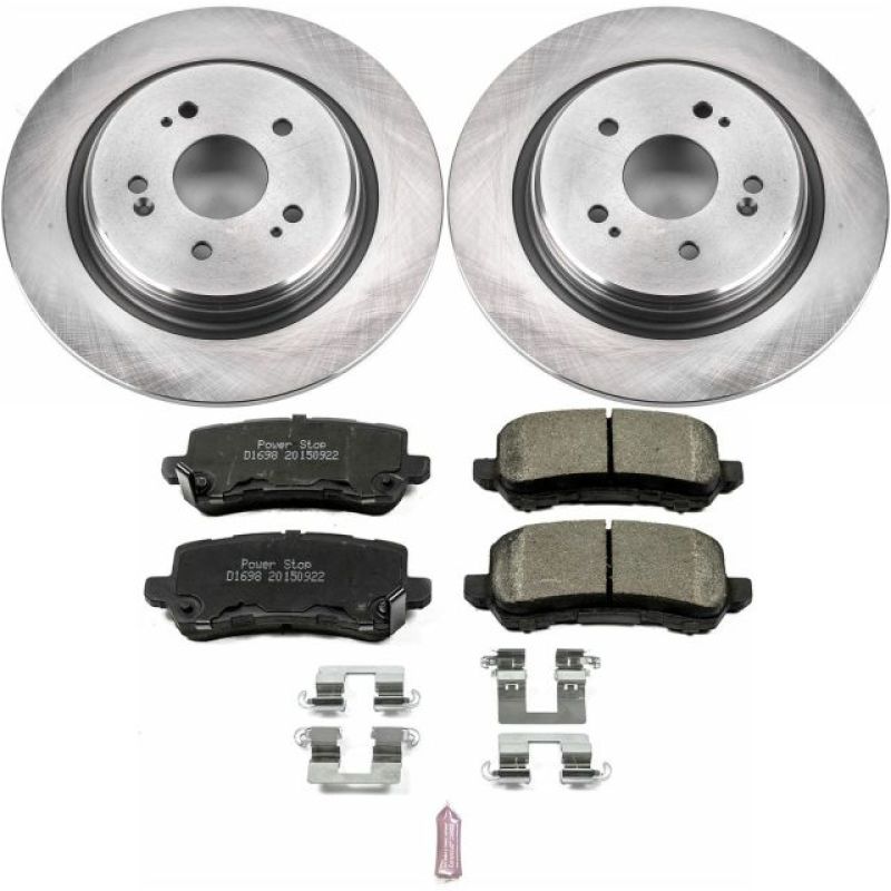 PSB Autospecialty Kit - Power Stop 15-19 Acura TLX Rear Autospecialty Brake Kit