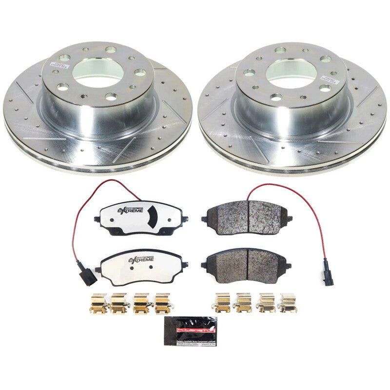 PSB Z36 Truck & Tow Kit - Power Stop 22-23 Ram ProMaster 1500 Rear Z36 Truck & Tow Brake Kit