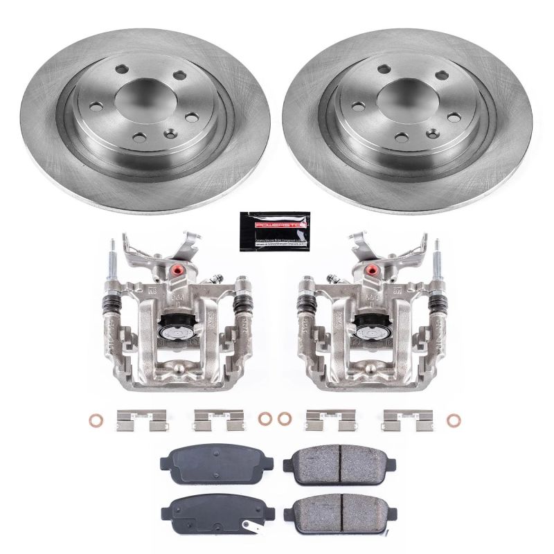 PSB Autospecialty Kit w/Cals - Power Stop 16-17 Buick Cascada Rear Autospecialty Brake Kit w/Calipers