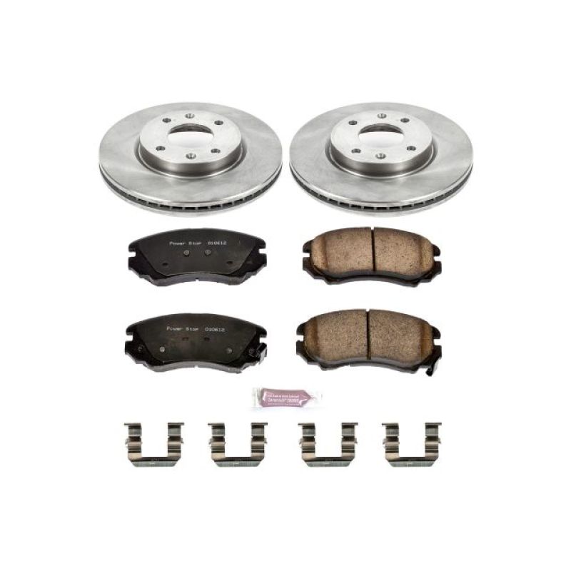 PSB Autospecialty Kit - Power Stop 03-05 Hyundai Sonata Front Autospecialty Brake Kit