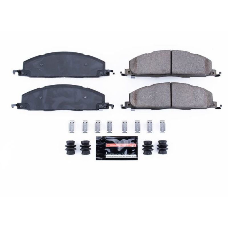 PSB Z23 Evolution Brake Pads - Power Stop 09-10 Dodge Ram 2500 Rear Z23 Evolution Sport Brake Pads w/Hardware
