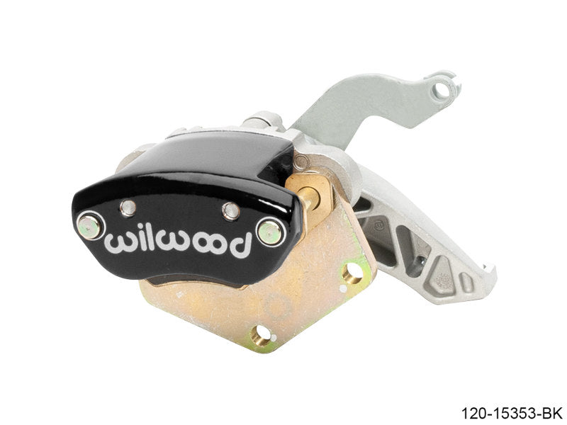 WIL Mechanical Caliper - Wilwood Caliper-MC4 Mechanical Parking Brake-R/H - Black 2.00 MT 1.19in Piston .81in Disc