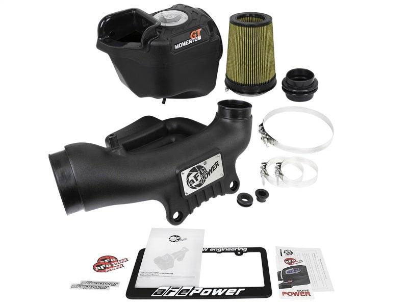 AFE Momentum GT Cold Air Intakes - aFe Momentum GT Pro GUARD 7 Cold Air Intake System 12-18 Jeep Wrangler JK V6 3.6L
