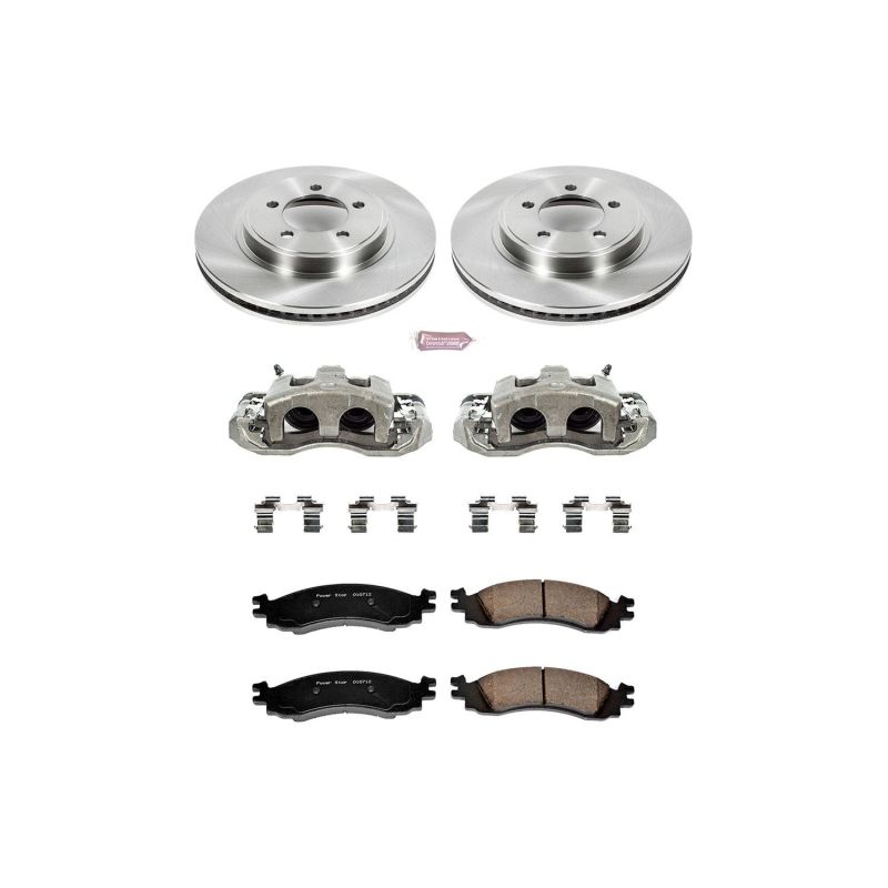 PSB Autospecialty Caliper - Power Stop 06-10 Mercury Mountaineer Front Autospecialty Kit w/Cals
