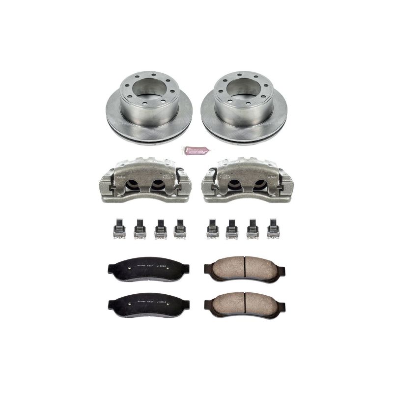 PSB Autospecialty Caliper - Power Stop 05-07 Ford F-350 Super Duty Rear Autospecialty Kit w/Cals