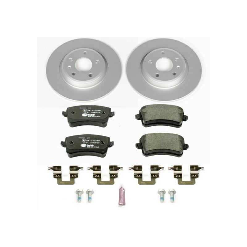 PSB Euro-Stop Kit - Power Stop 09-16 Audi A4 Rear Euro-Stop Brake Kit