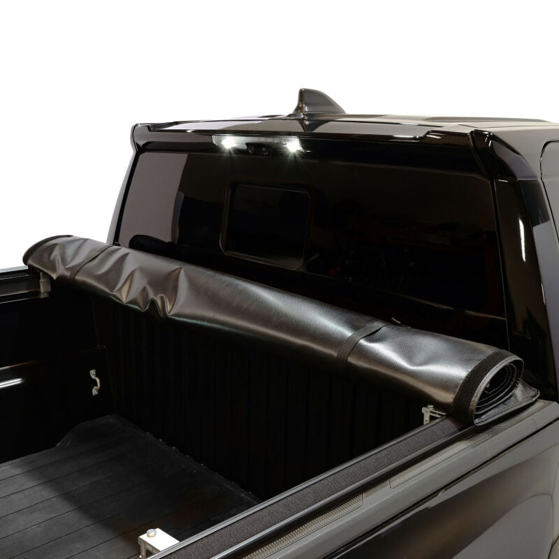 WES Soft Roll Tonneau Covers - Westin 2024 Toyota Tacoma 5ft. Bed Soft Roll Tonneau Cover - Black