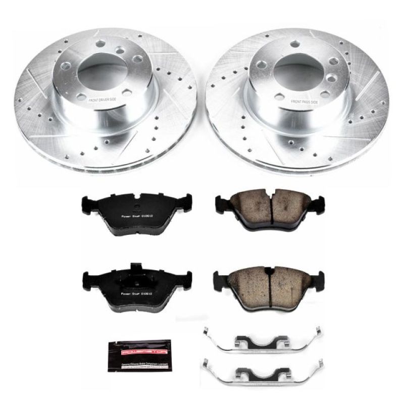 PSB Z23 Evolution Kit - Power Stop 01-03 BMW 525i Front Z23 Evolution Sport Brake Kit