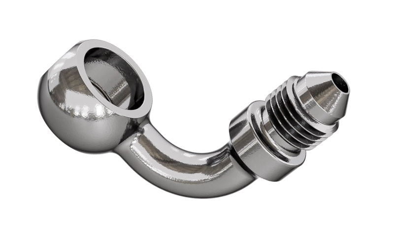 GR PWS Brake Line Fittings - Goodridge 90 Deg Banjo Adaptor for 7/16 Bolt