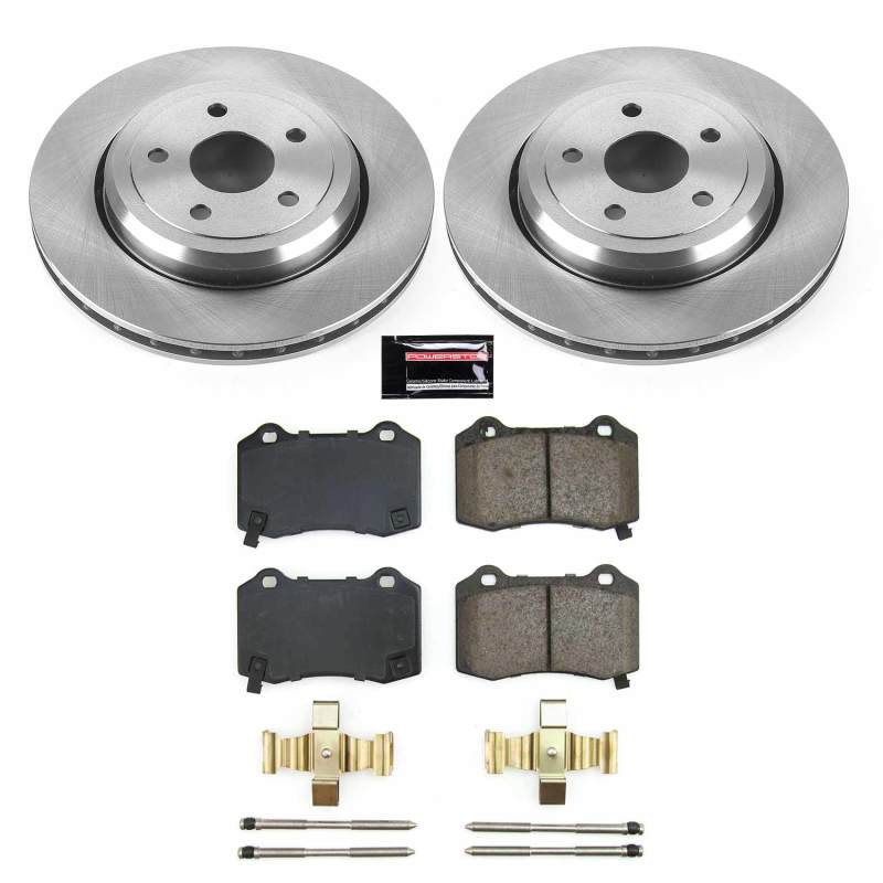 PSB Autospecialty Kit - Power Stop 18-21 Jeep Grand Cherokee Rear Autospecialty Brake Kit