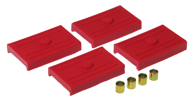 PRO Spring Pad - Red - Prothane 68-69 GM F-Body Upper/Lower Spring Pad (Multi) - Red
