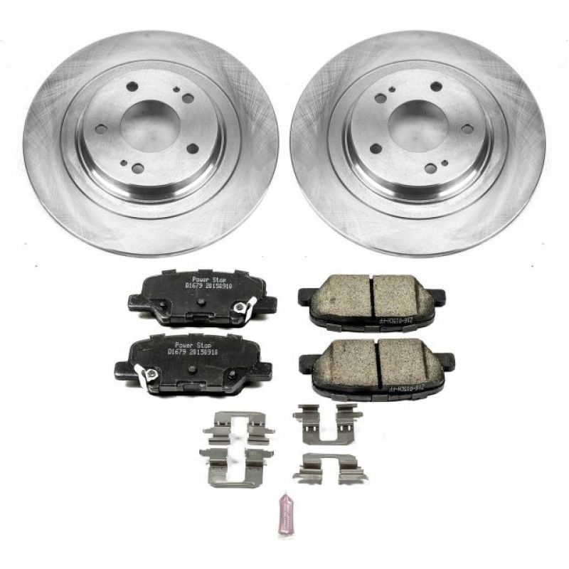 PSB Autospecialty Kit - Power Stop 14-18 Mitsubishi Outlander Rear Autospecialty Brake Kit