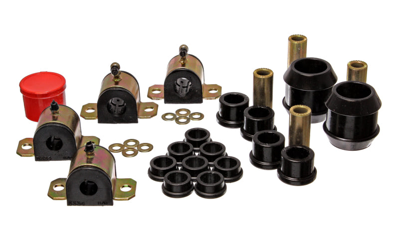 ES Hyper-Flex Sets - Black - Energy Suspension 00-05 Toyota Celica Black Hyper-Flex Master Bushing Set