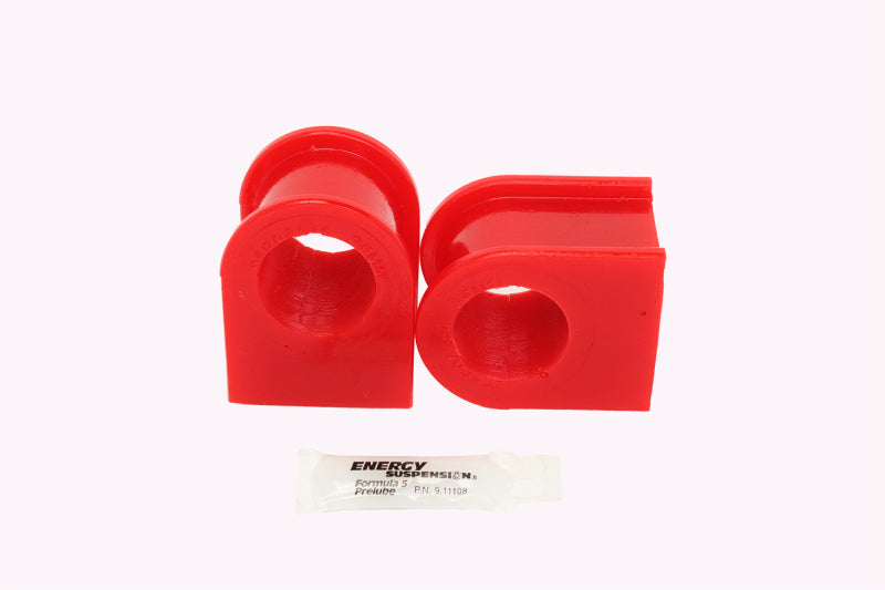 ES Sway Bar Bushings - Red - Energy Suspension 07-15 Toyota Tundra Front Sway Bar Bushing Set - Red