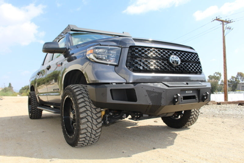 GOR BR6 Bumper - Go Rhino 14-21 Toyota Tundra BR6 Front Bumper Replacement - Tex. Black