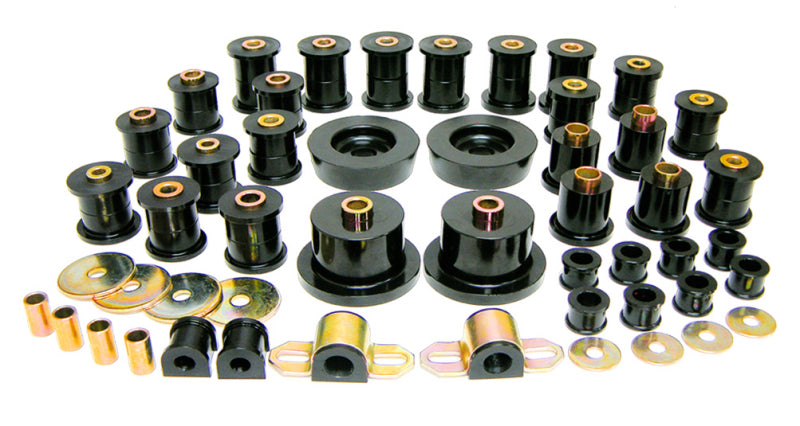 PRO Total Kits - Blk - Prothane Mazda Miata Total Kit - Black